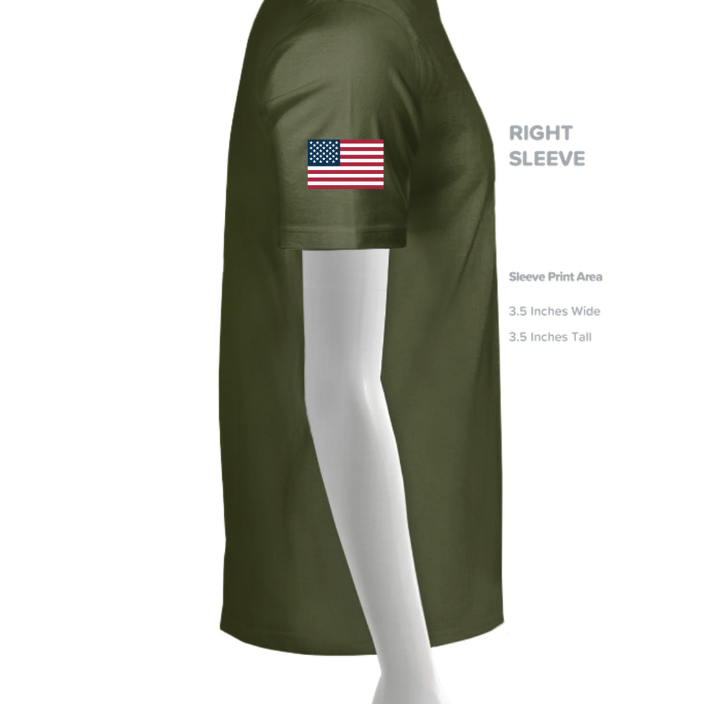 MILITARY GREEN - G500 - SLEEVE_RIGHT